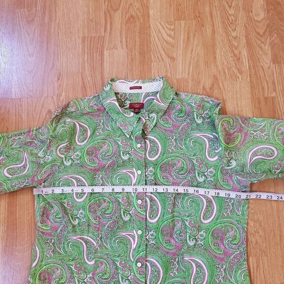 Talbots Wrinkle Resistant Button Down Shirt sz 16P - Picture 6 of 10